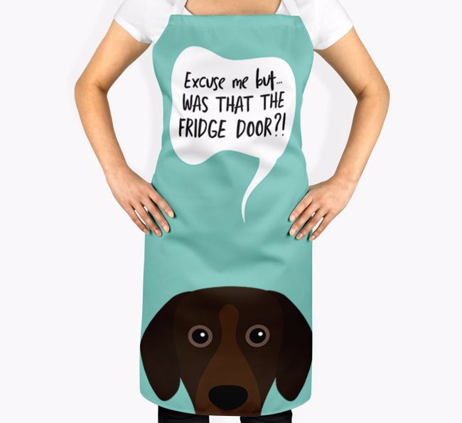 Was That The Fridge Door: Personalised {breedFullName} Apron