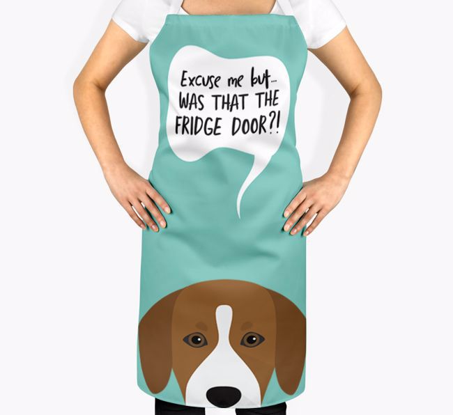 Was That The Fridge Door: Personalized {breedFullName} Apron