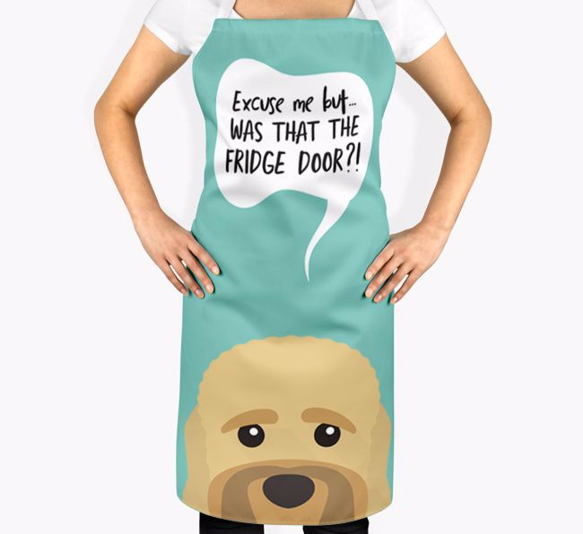 Was That The Fridge Door: Personalised {breedFullName} Apron