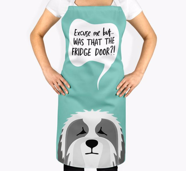 Was That The Fridge Door: Personalised {breedFullName} Apron