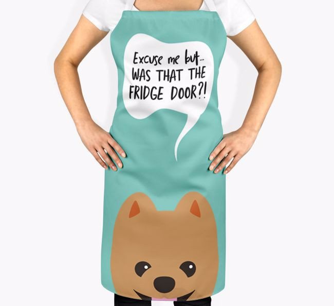 Was That The Fridge Door: Personalised {breedFullName} Apron