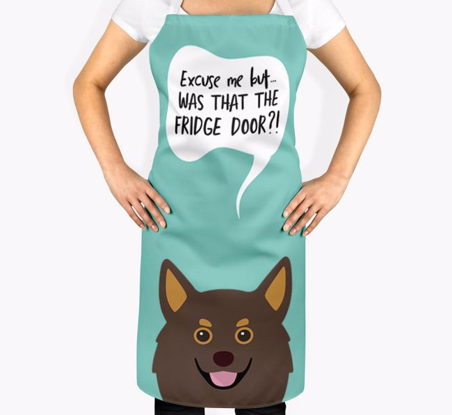 Was That The Fridge Door: Personalised {breedFullName} Apron