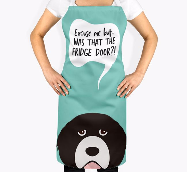 Was That The Fridge Door: Personalised {breedFullName} Apron