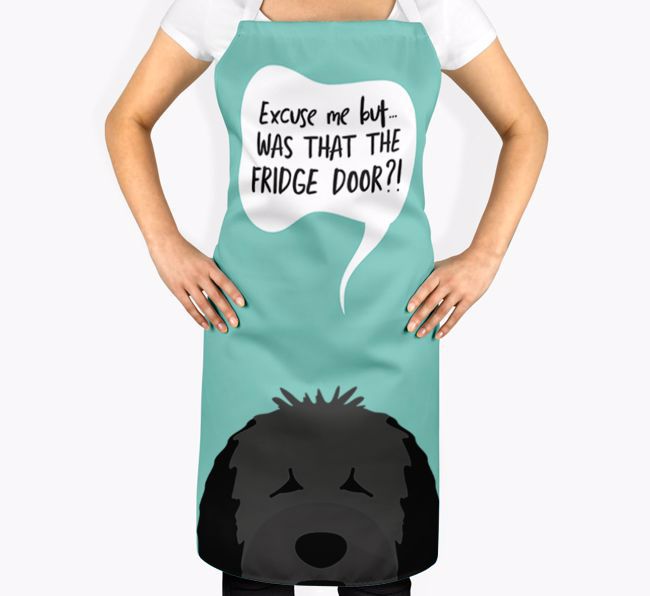 Was That The Fridge Door: Personalised {breedFullName} Apron