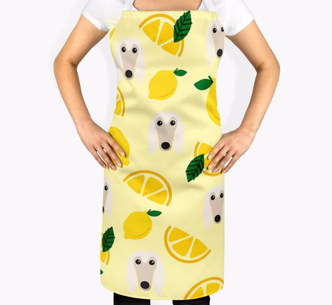 Fruit Pattern: Personalised {breedFullName} Apron (Various Patterns)