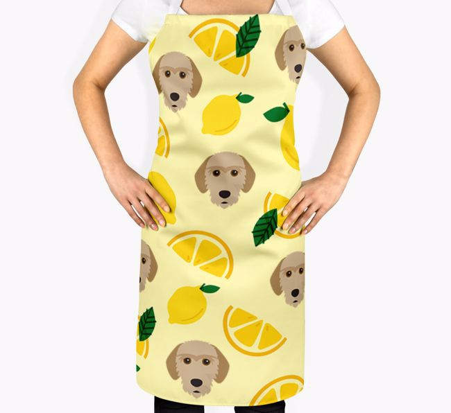 Fruit Pattern: Personalized {breedFullName} Apron (Various Patterns)