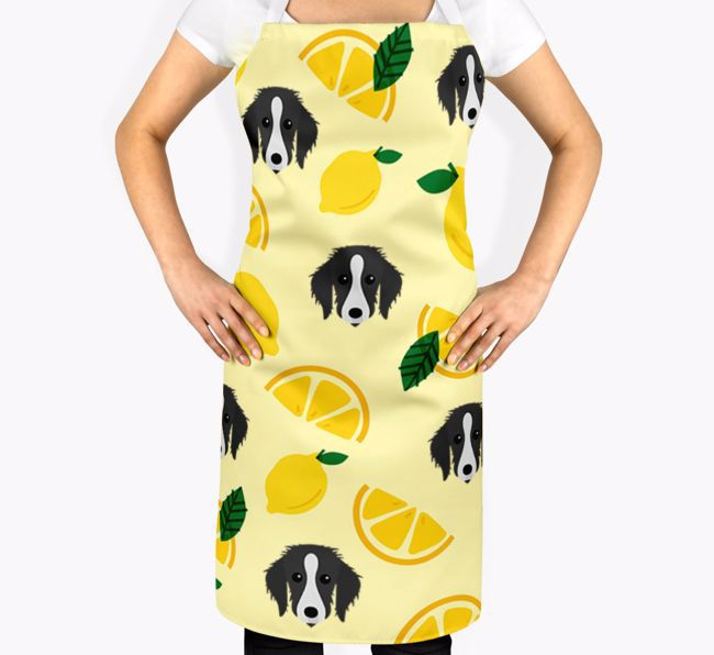 Fruit Pattern: Personalized {breedFullName} Apron (Various Patterns)