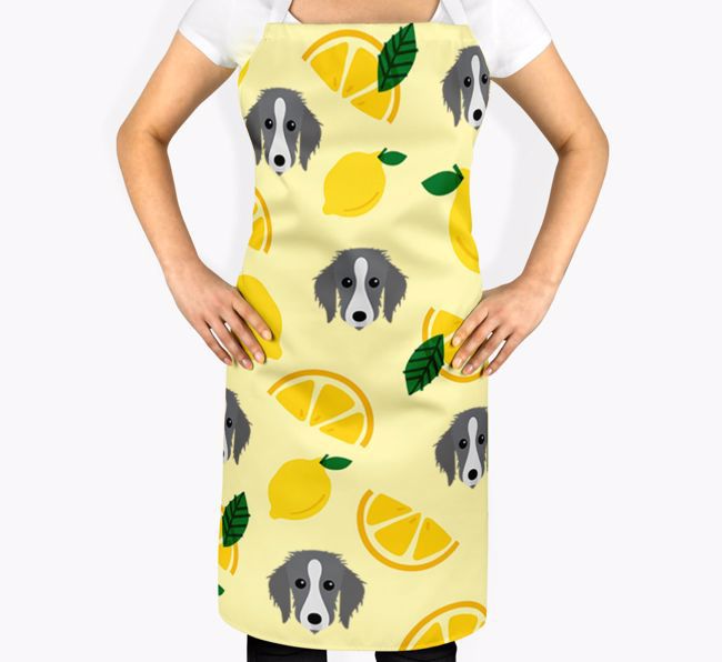 Fruit Pattern: Personalized {breedFullName} Apron (Various Patterns)