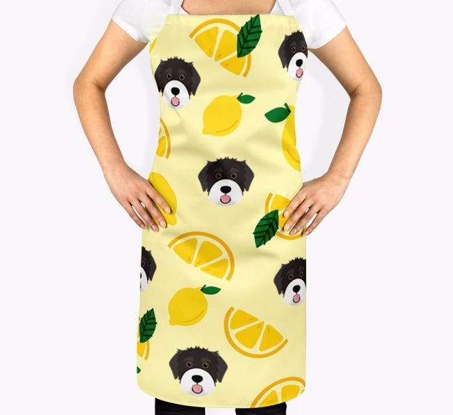 Fruit Pattern: Personalised {breedFullName} Apron (Various Patterns)