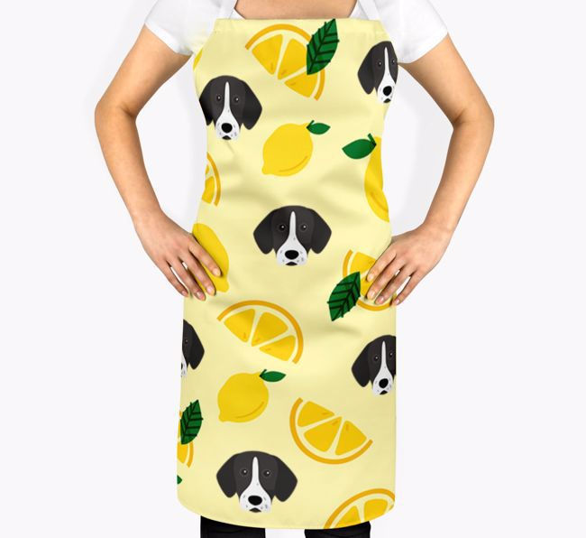 Fruit Pattern: Personalised {breedFullName} Apron (Various Patterns)