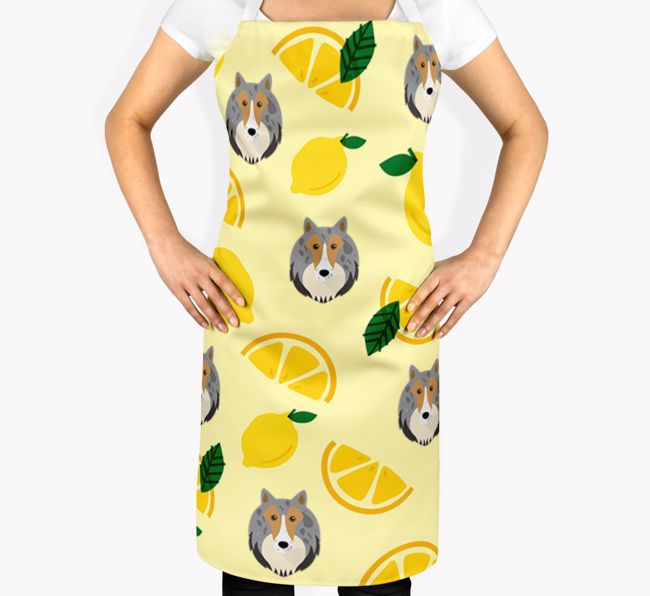 Fruit Pattern: Personalised {breedFullName} Apron (Various Patterns)