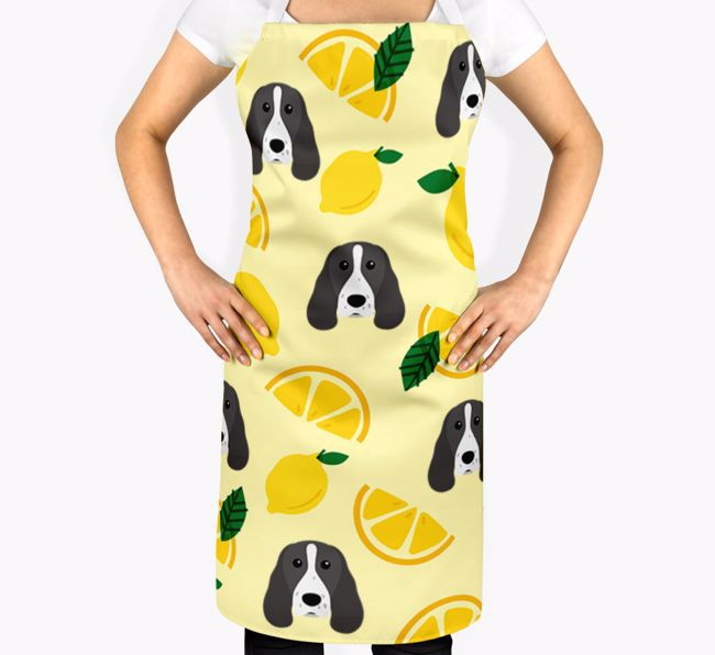 Fruit Pattern: Personalized {breedFullName} Apron (Various Patterns)