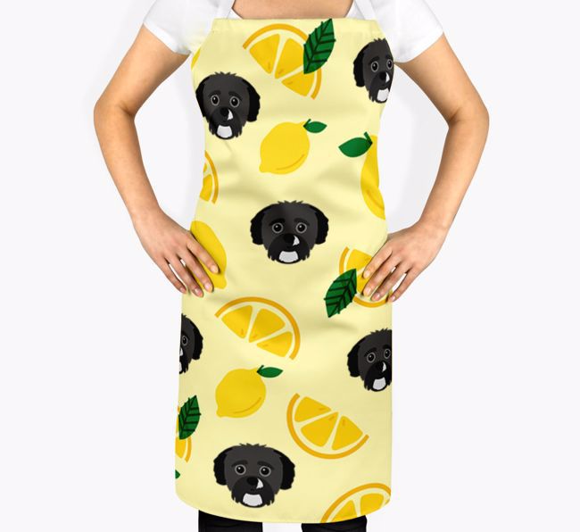 Fruit Pattern: Personalised {breedFullName} Apron (Various Patterns)