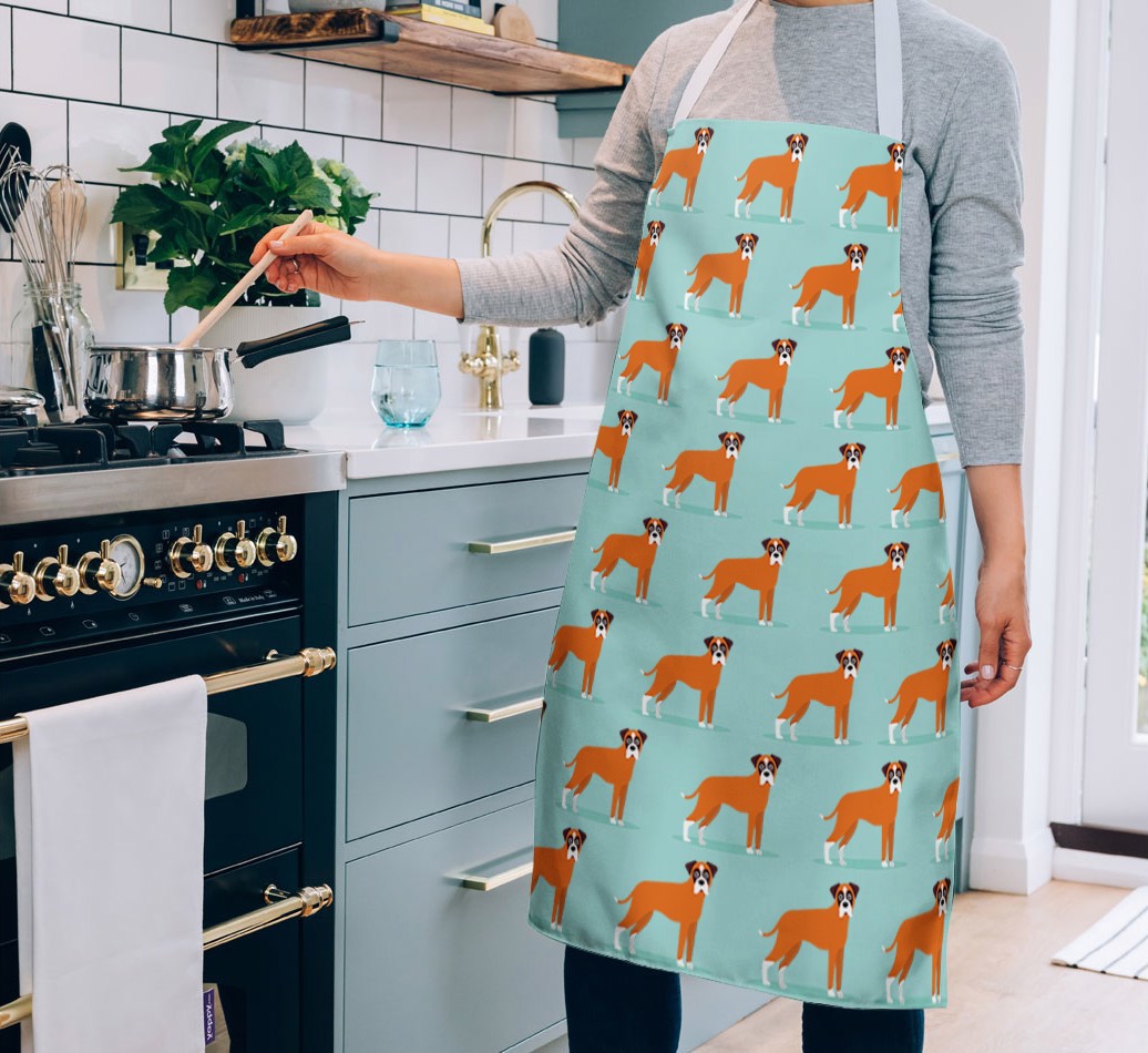 Yappicon Profile Pattern: Personalised {breedFullName} Apron