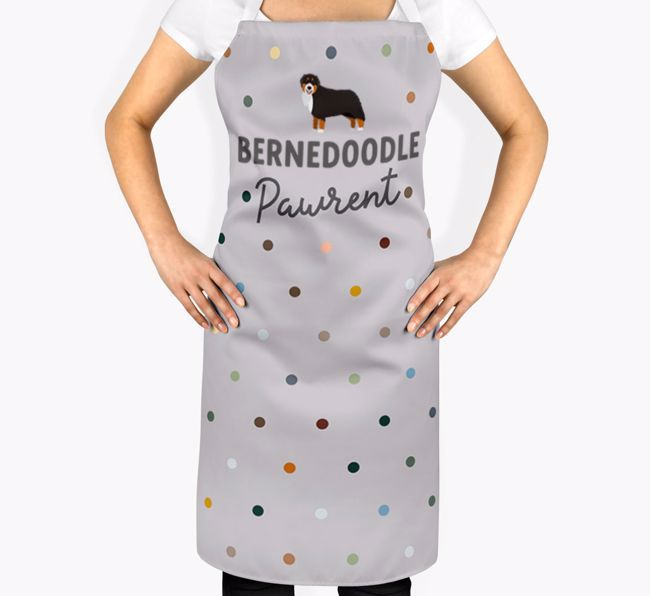 Personalised '{dogsName} The {breedFullName}' Apron