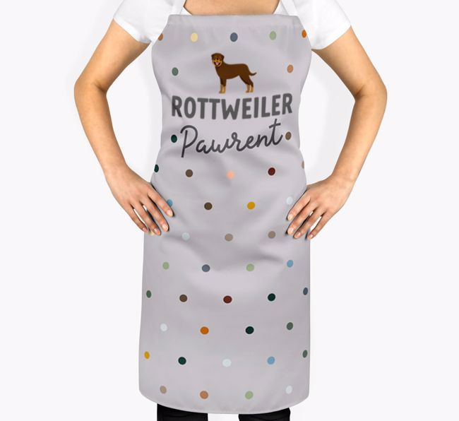Personalised '{dogsName} The {breedFullName}' Apron
