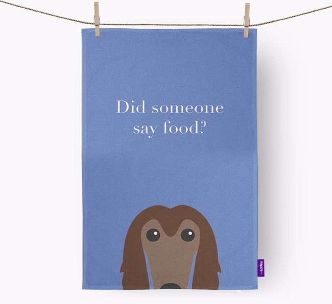 Did Someone Say Food Dish Towel