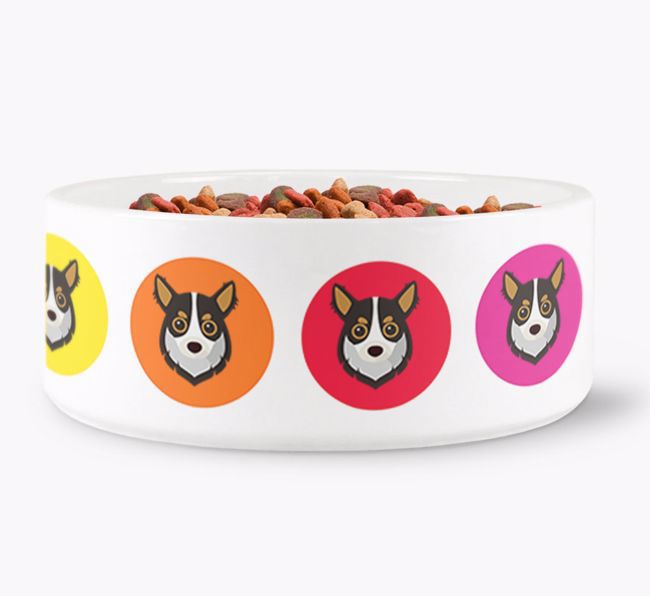 {breedFullName} Yappicon Dog Bowl