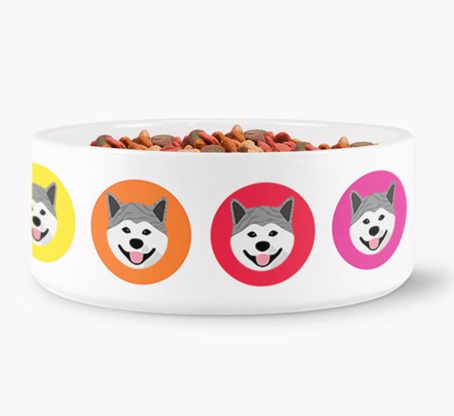 {breedFullName} Yappicon Dog Bowl