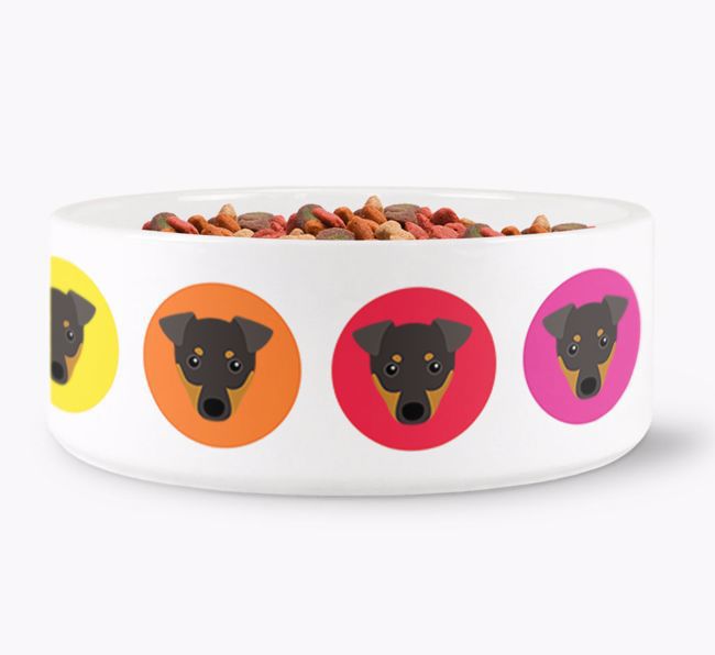 {breedFullName} Yappicon Dog Bowl