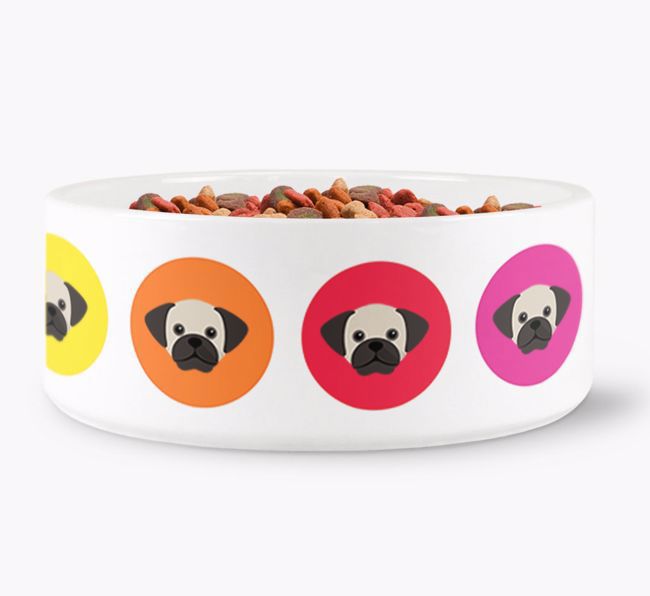 {breedFullName} Yappicon Dog Bowl