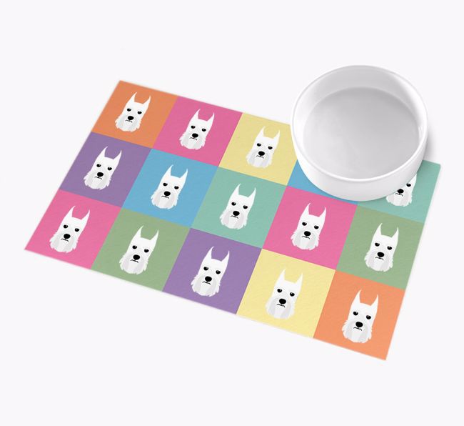 Personalised Icon Pattern: {breedFullName} Feeding Mat