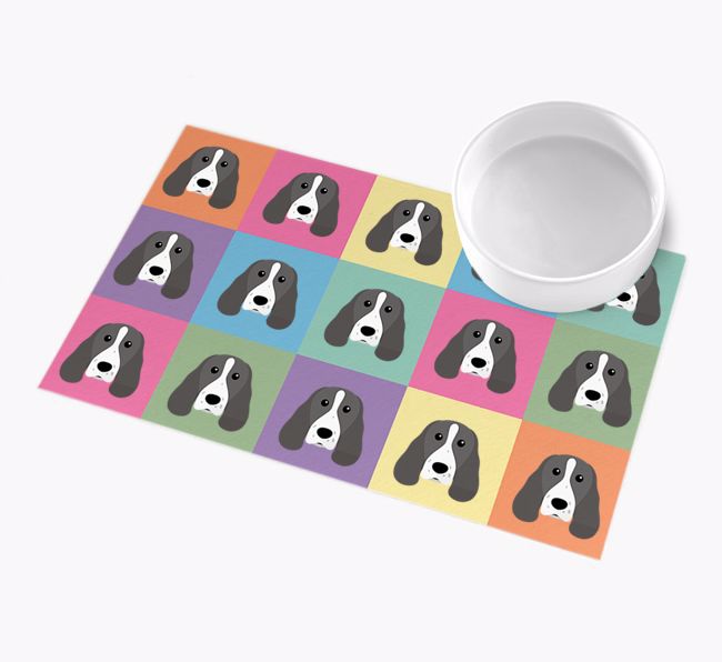 Personalised Icon Pattern: {breedFullName} Feeding Mat