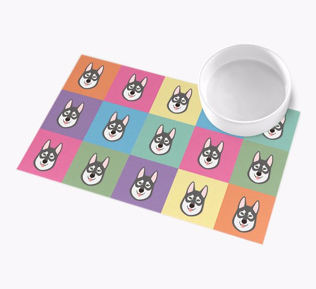 Personalised Icon Pattern: {breedFullName} Feeding Mat