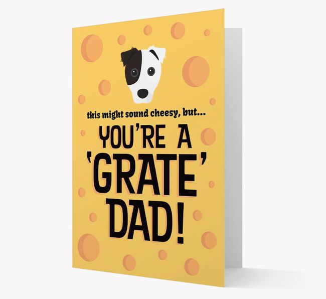 'You're A 'Grate' Dad!' - Personalized {breedFullName} Card