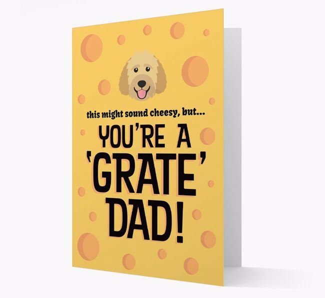 'You're A 'Grate' Dad!' - Personalized {breedFullName} Card