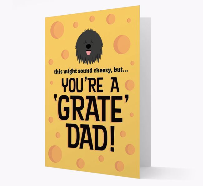 'You're A 'Grate' Dad!' - Personalised {breedFullName} Card