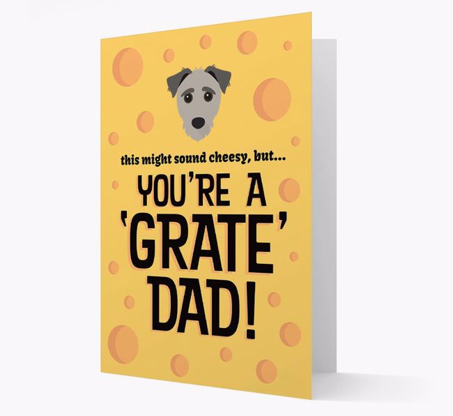 'You're A 'Grate' Dad!' - Personalized {breedFullName} Card