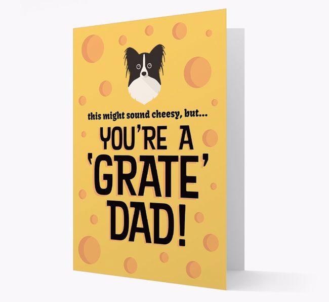 'You're A 'Grate' Dad!' - Personalised {breedFullName} Card