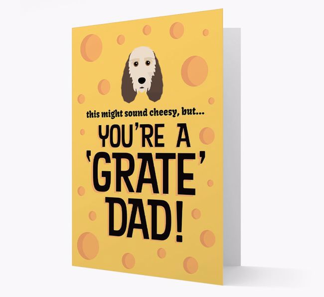 'You're A 'Grate' Dad!' - Personalized {breedFullName} Card