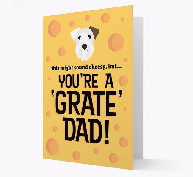 'You're A 'Grate' Dad!' - Personalized {breedFullName} Card