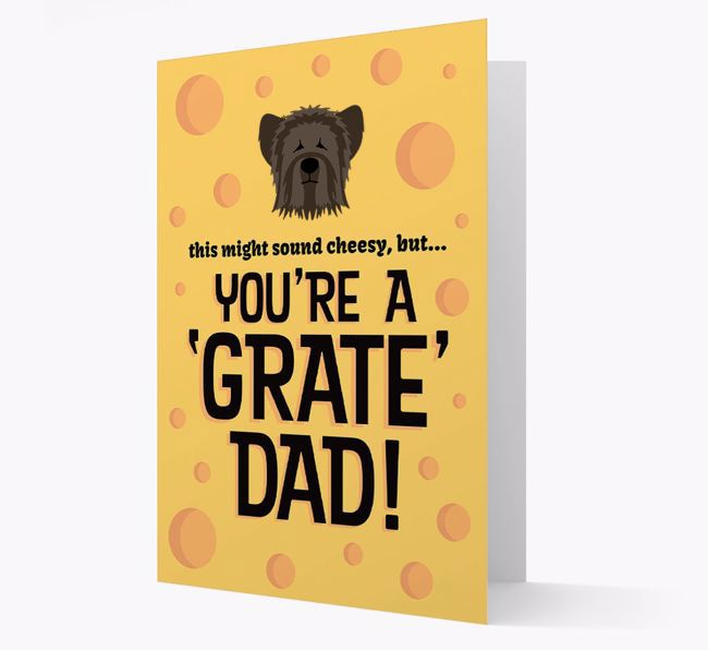 'You're A 'Grate' Dad!' - Personalized {breedFullName} Card