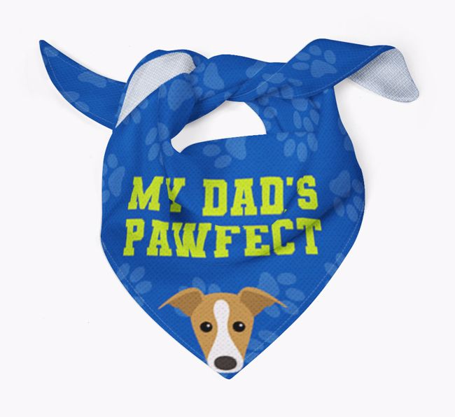 My Dad's Pawfect: Personalised {breedFullName} Bandana