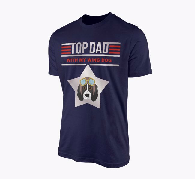 Top Dad: Personalised {breedFullName} T-shirt