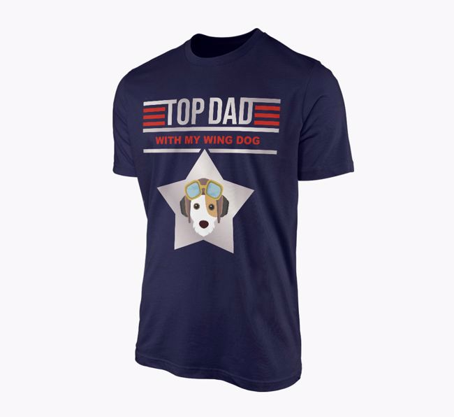 Top Dad: Personalised {breedFullName} T-shirt