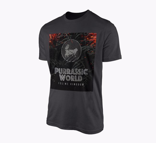 Purrassic World: Personalised {breedFullName} T-Shirt