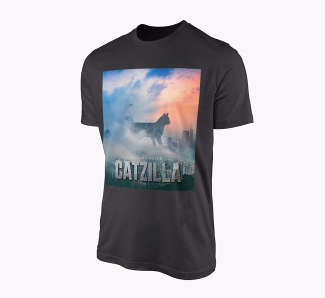 Catzilla: Personalised {breedFullName} T-Shirt