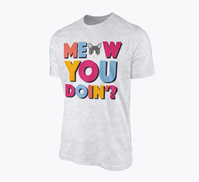 'Meow You Doin'?' - Personalised {breedFullName} T-Shirt