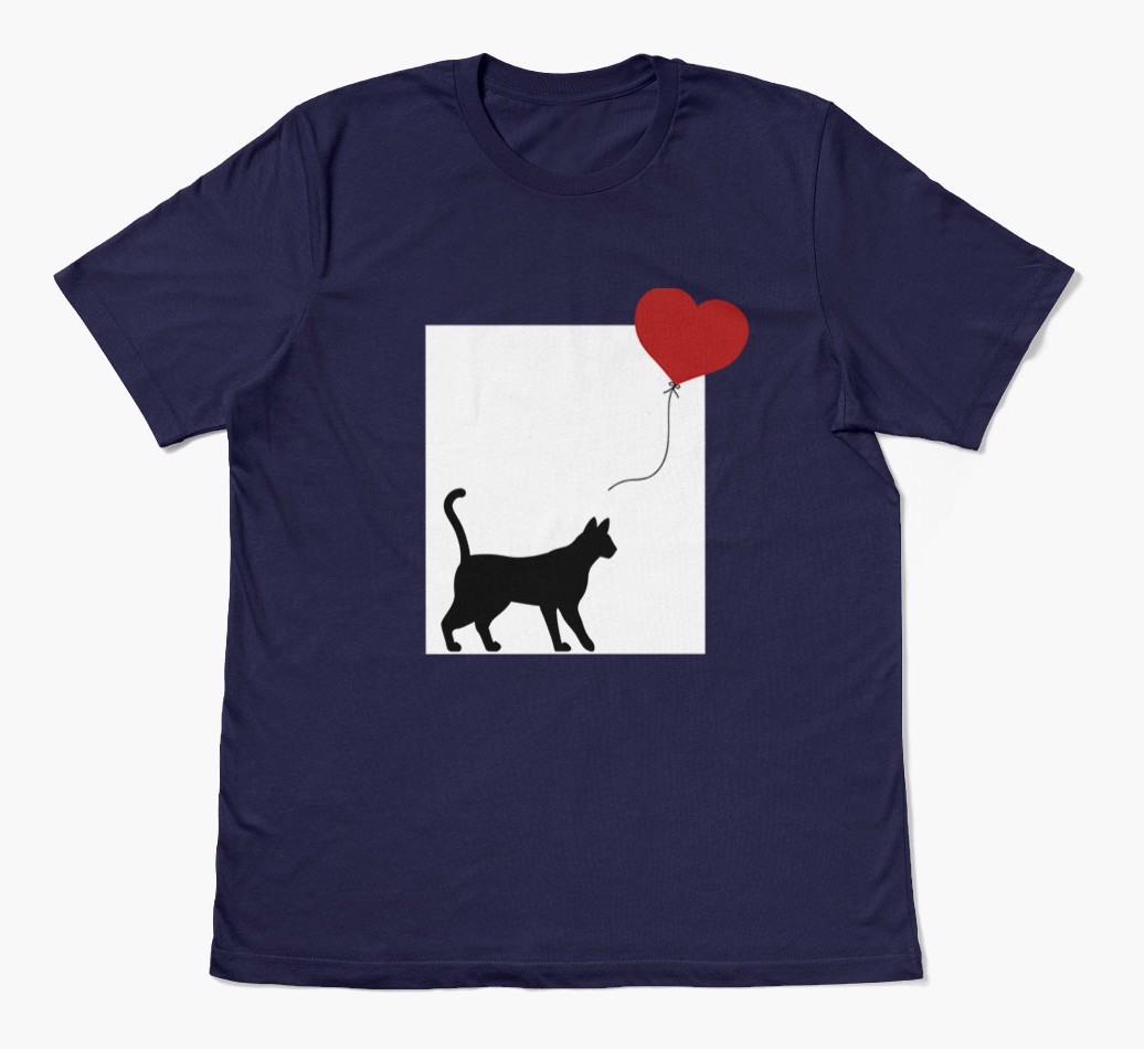 Heart Balloon - Personalised {breedFullName} T-Shirt