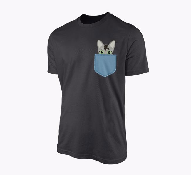 'Icon in Pocket' - Personalised {breedFullName} T-Shirt