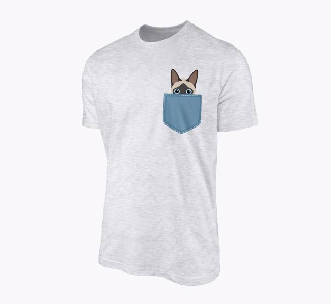 'Icon in Pocket' - Personalised {breedFullName} T-Shirt
