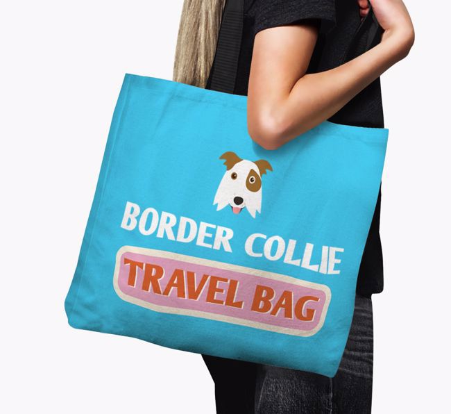 Travel Bag: Personalized {breedFullName} Canvas Bag