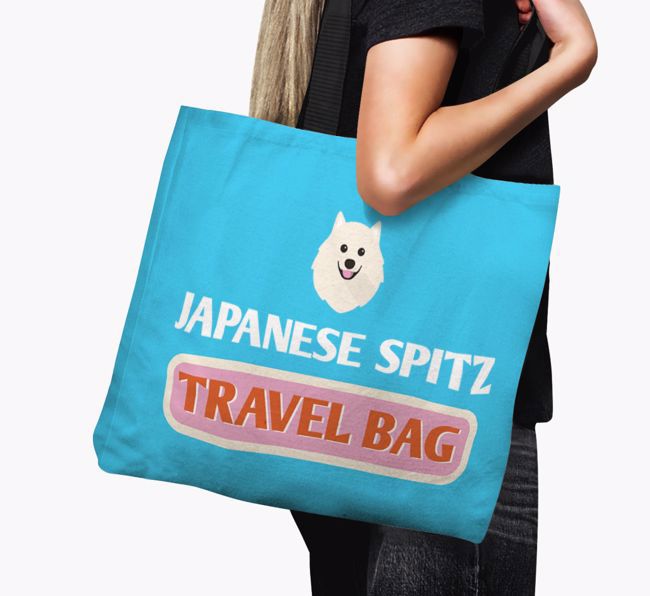 Travel Bag: Personalized {breedFullName} Canvas Bag