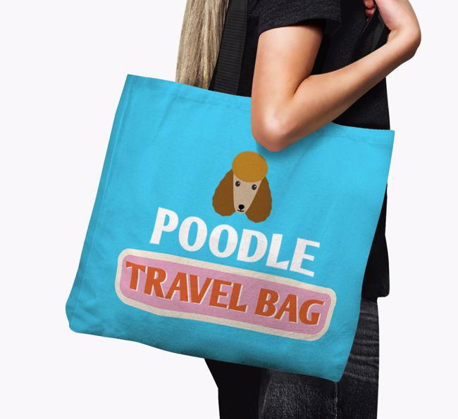 Travel Bag: Personalised {breedFullName} Canvas Bag