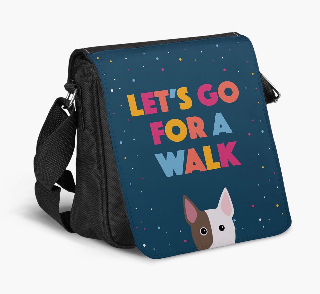 Let's Walk : Personalised {breedFullName} Walking Bag - bag on white background