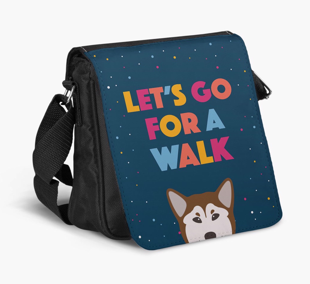 Let's Walk : Personalised {breedFullName} Walking Bag - bag on white background